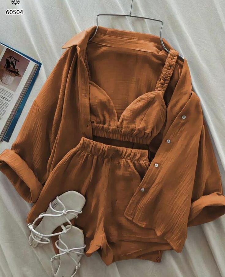 Ensemble 3 pièces d'été femme