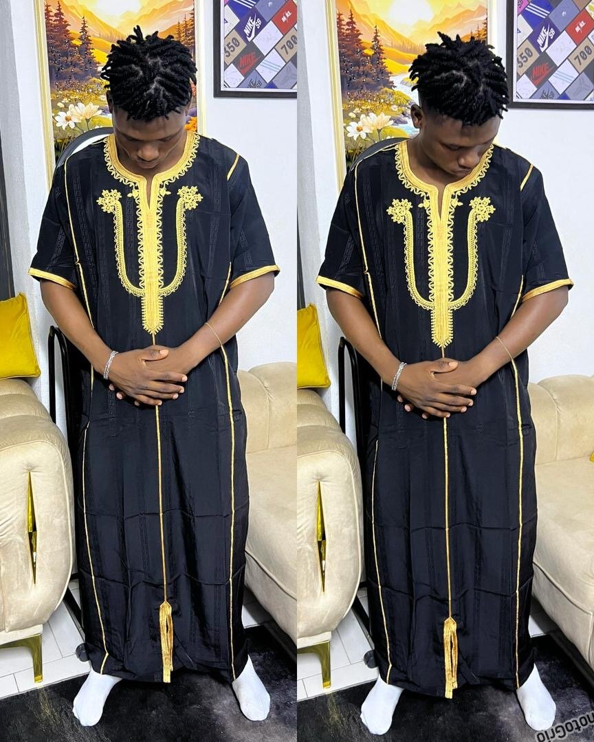 Boubou Africain Homme Élégant