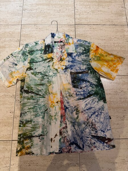 Chemise colorée de plage