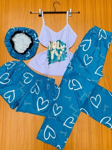 Pyjamaa femme 4 en 1