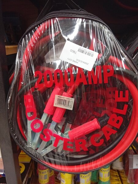 Câbles de démarrage 200A