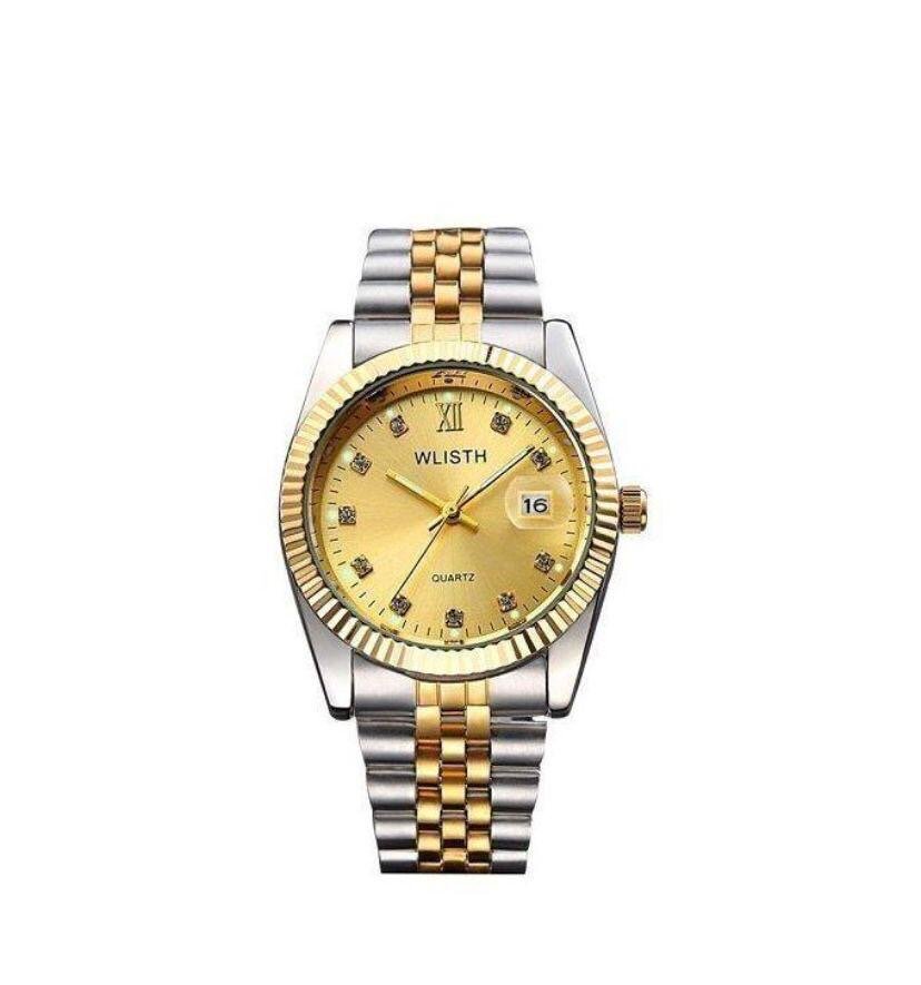 Montres élégantes bicolores