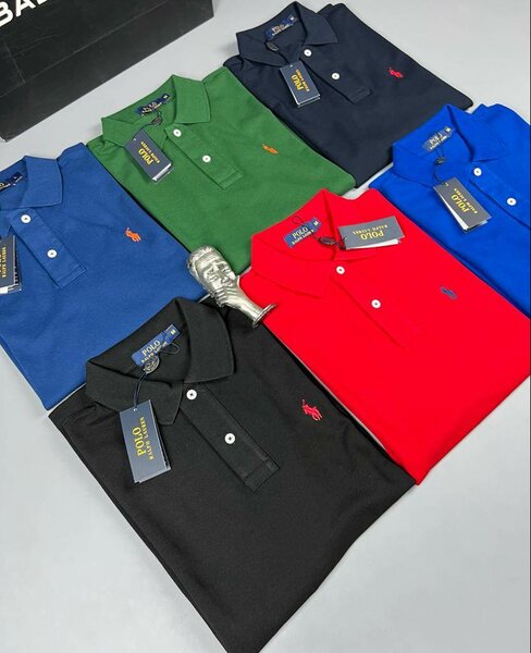 Polo classique en coton pour homme