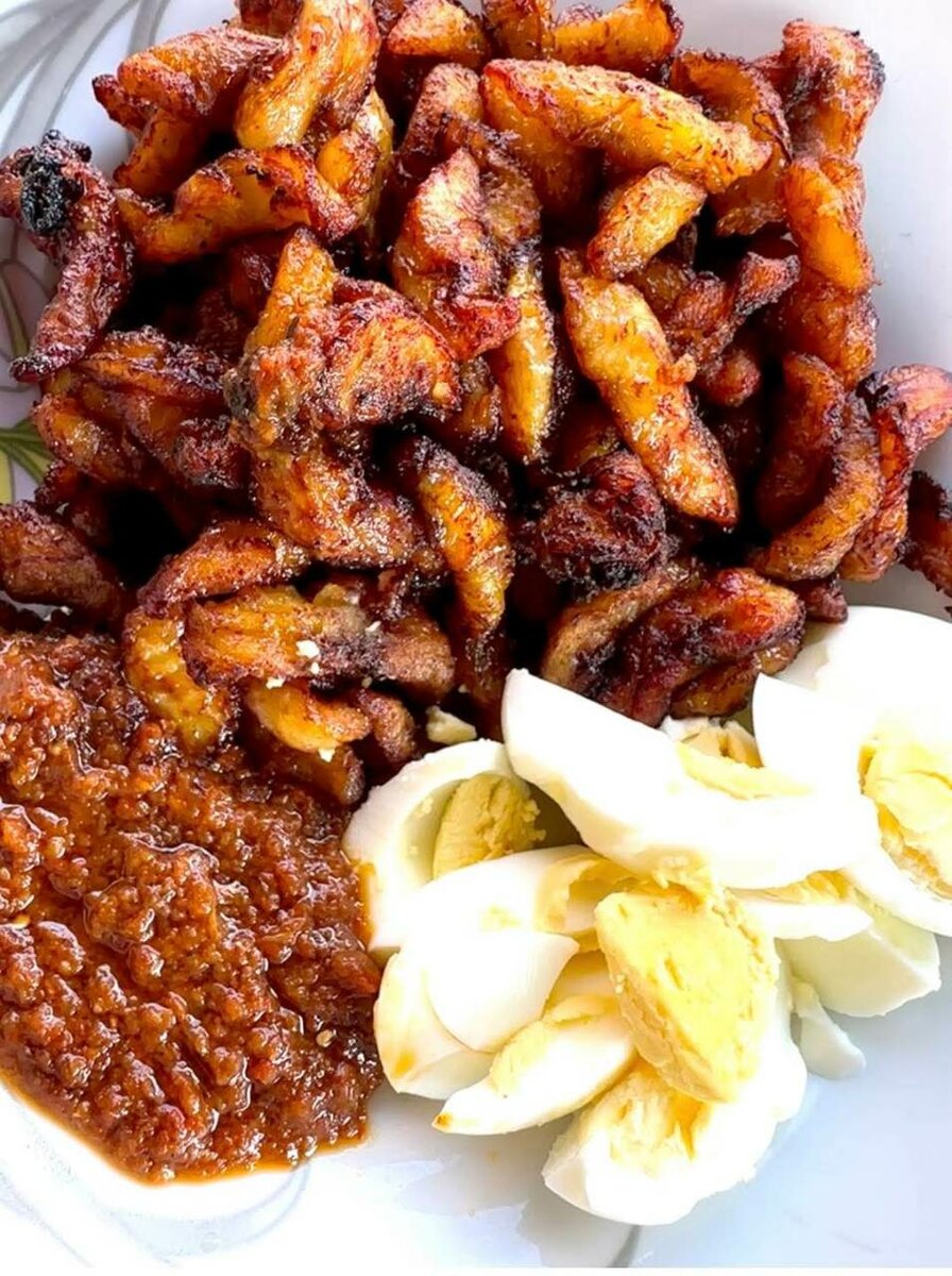 Plat de gésier sauter et accom