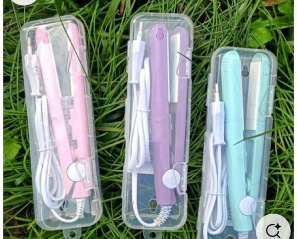 Mini lisseur cheveux portable