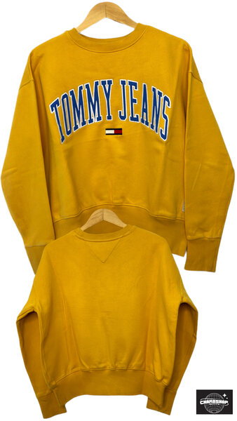 Sweat Tommy Jeans jaune