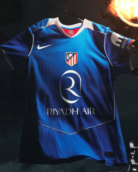 Maillot de foot bleu Atlético