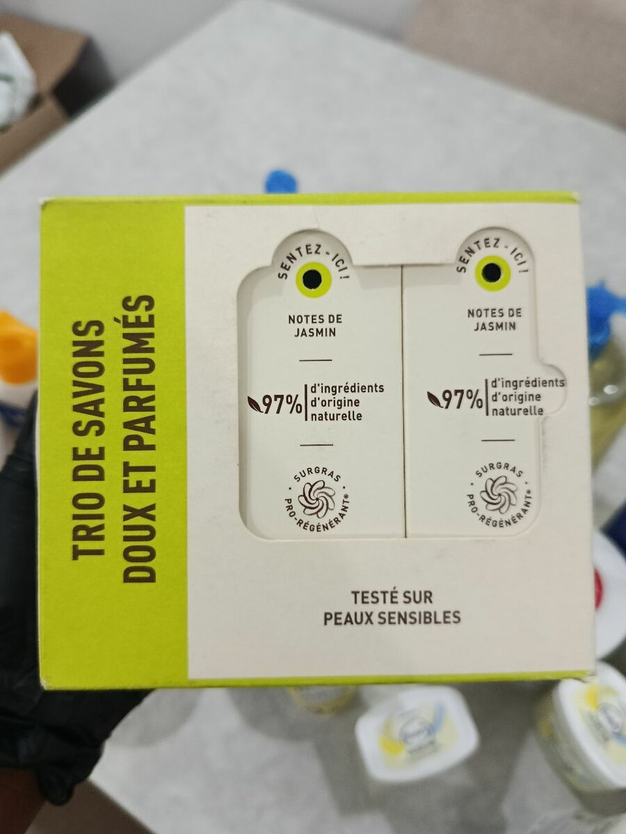 Savon Surgras Orange lot de 3