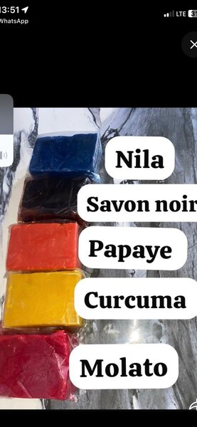 Ensemble de savons naturels