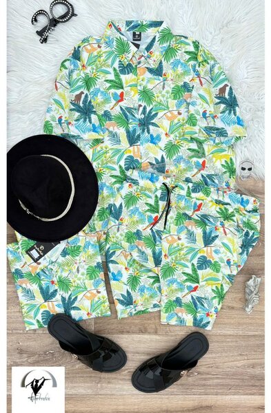 Ensemble tricolore pour homme