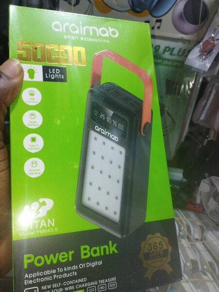 Power Bank LED 50000mAh