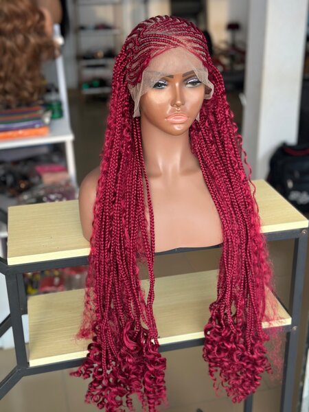 Braided wig cap