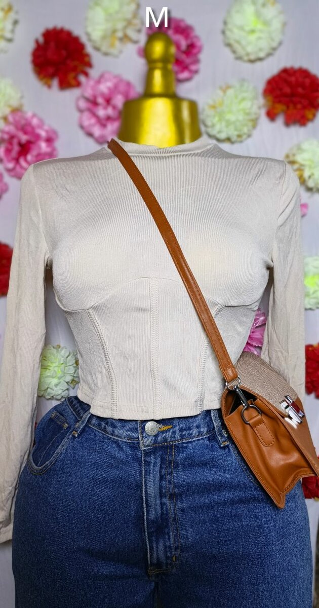 Haut corset ajusté femme