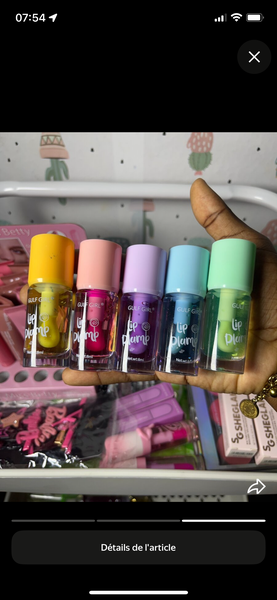 Brillant à lèvres coloré