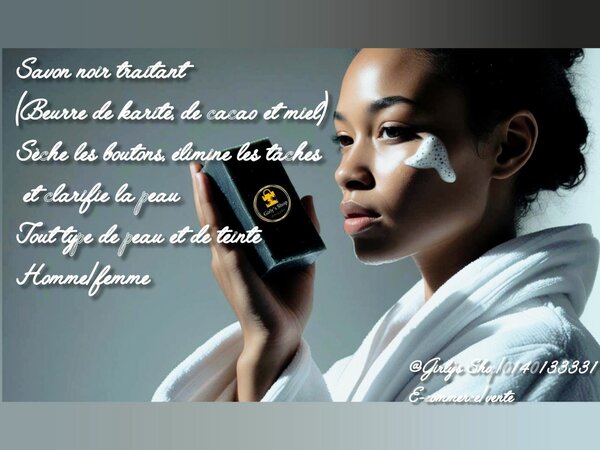 Savon au beurre de karité/miel