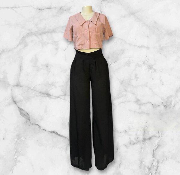 UK Size 8 - ladies two piece top and trousers