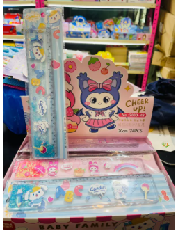 WATER FILLED CHARACTERS PLASTIC SCALE FOR Girls