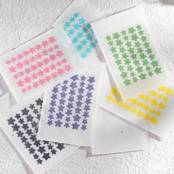 Colorful Star Stickers Set