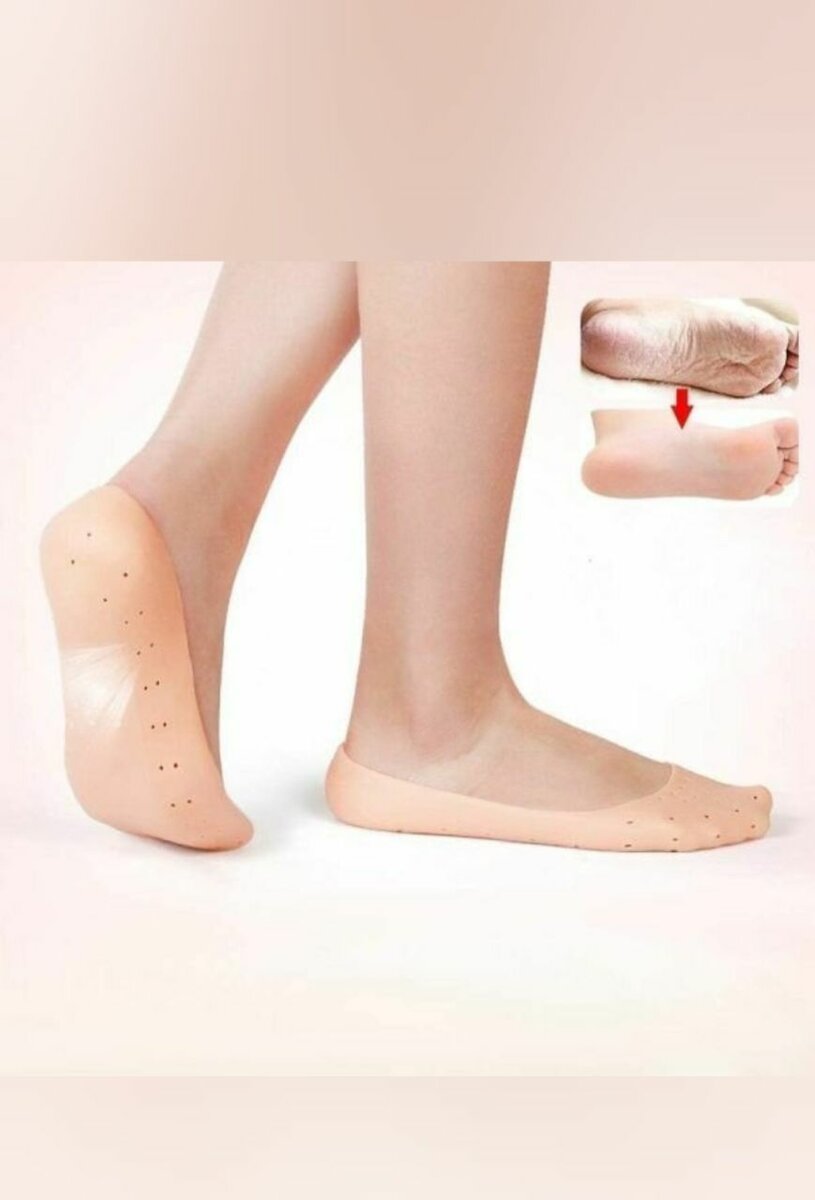 Silicone Moisturiser Socks