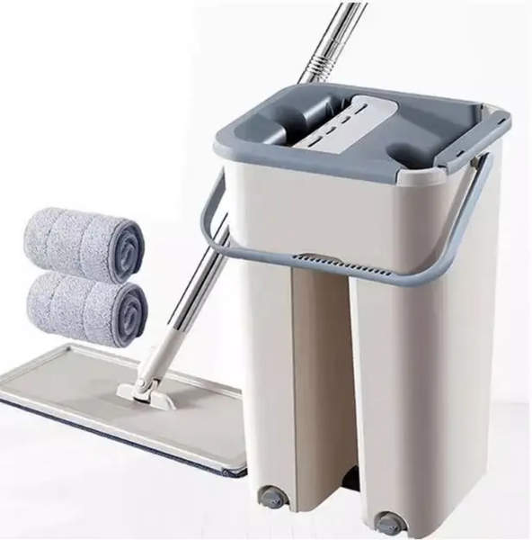 Seau+ serpillère de nettoyage