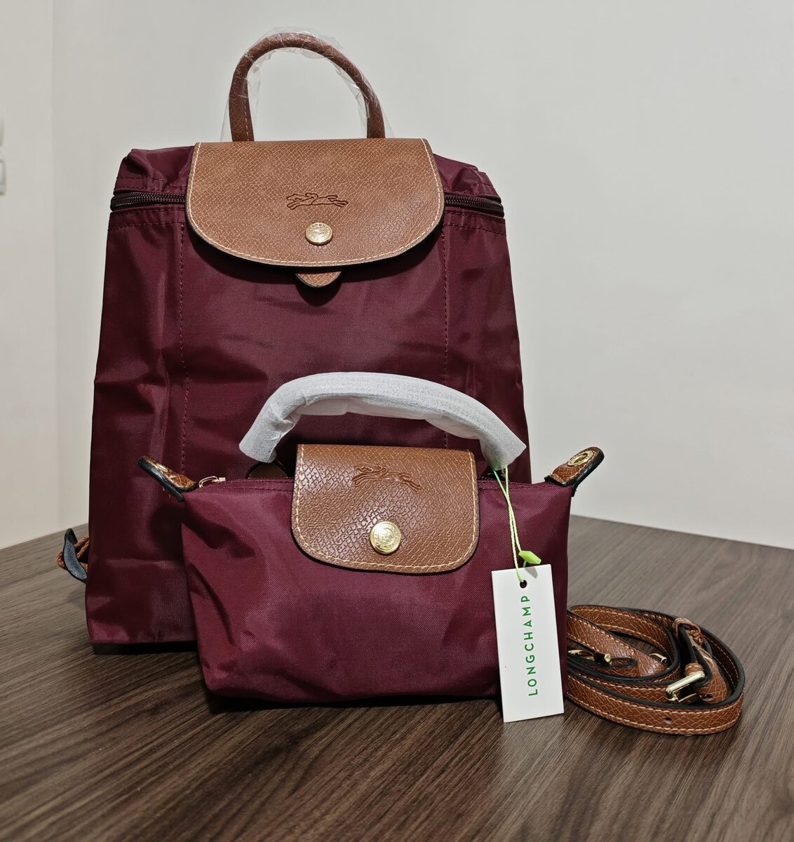 Ensemble Sac à Dos et Sac à Main Longchamp