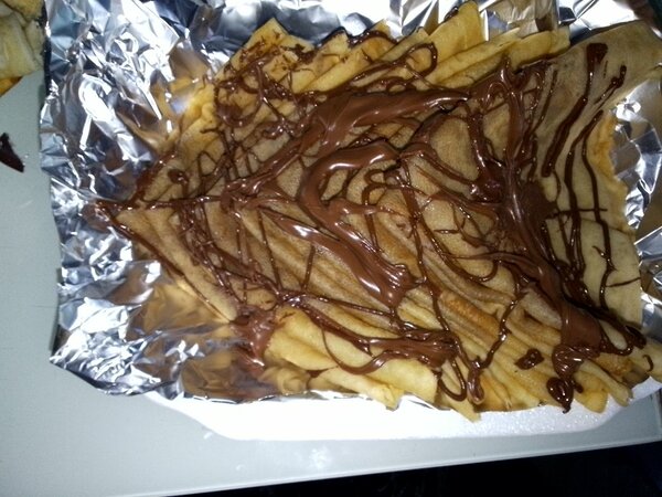 crêpes au Nutella