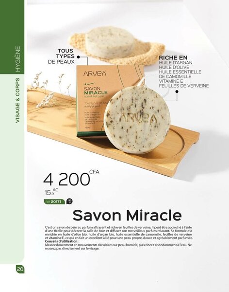 Savon Miracle nature