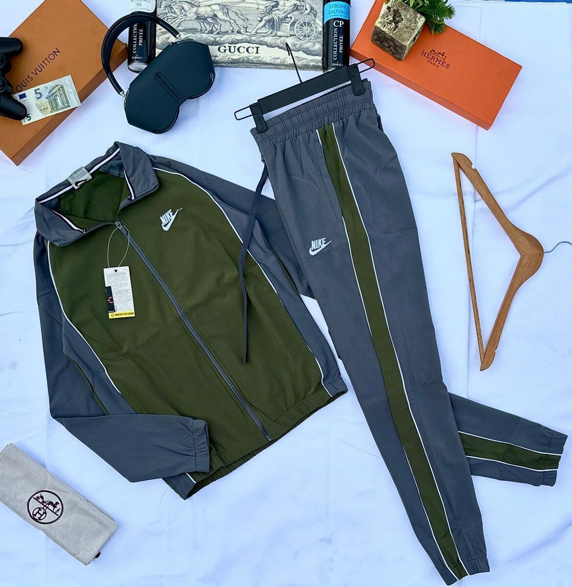 Men's Athletic Tracksuit Set