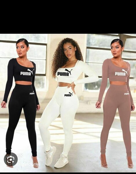 Ensemble Puma femme - Leggings et crop top