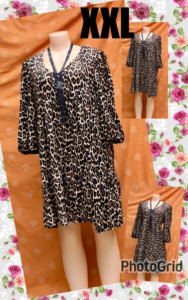 Robe Léopard XXL Femme