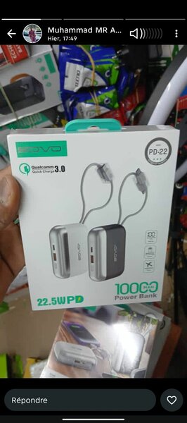 Sovo Batterie Externe 10,000mAh