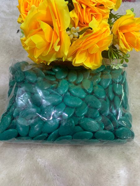 Galets de Décoration Bleus