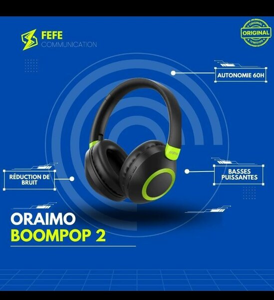 Oraimo Boompop 2 Casque Audio