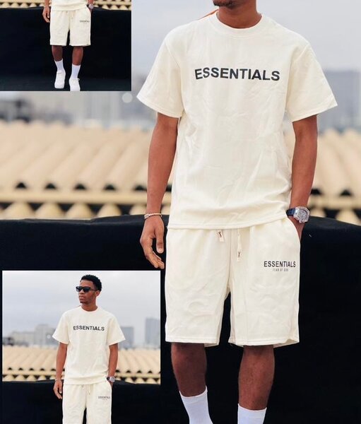 Ensemble Essentiel Beige Homme