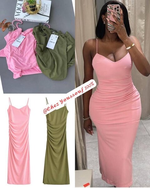 Robe Maxi Élegante Femme