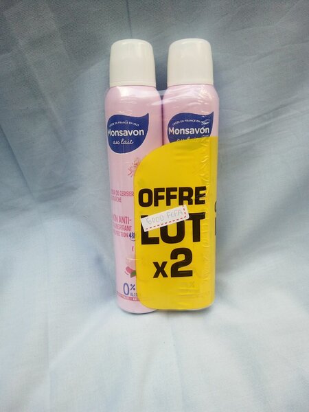 Lot de 2 Déodorants Monsavon