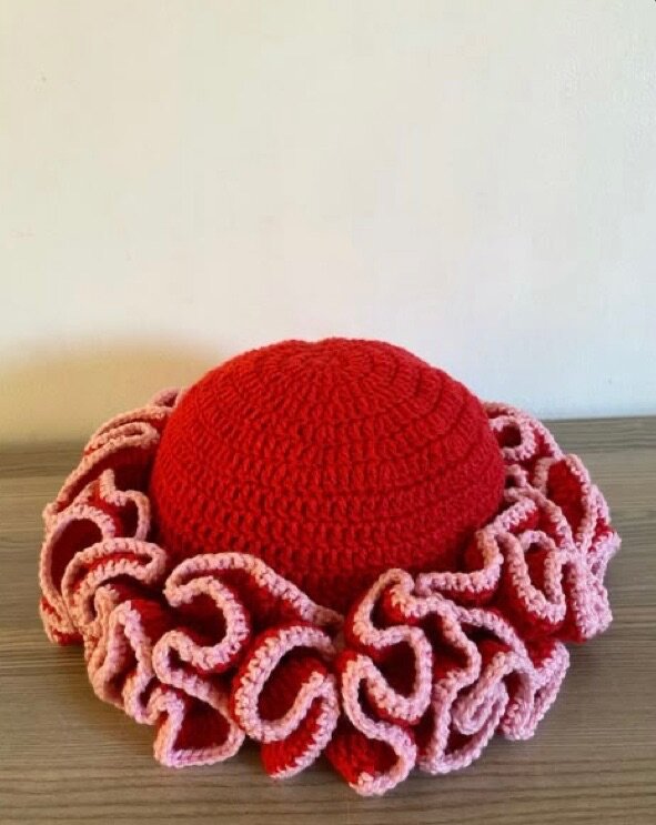 Chapeau en crochet élégant