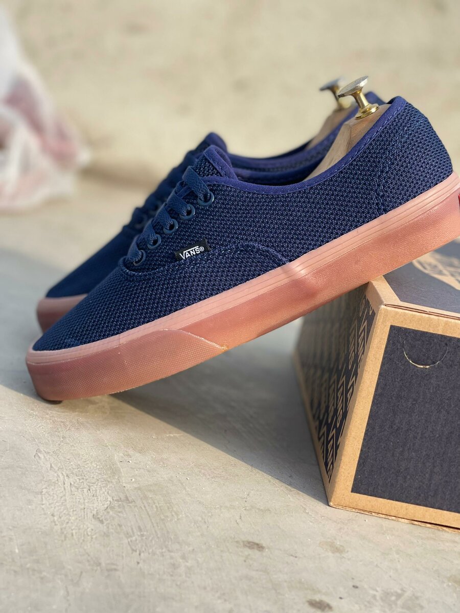 Chaussures Vans bleu marine