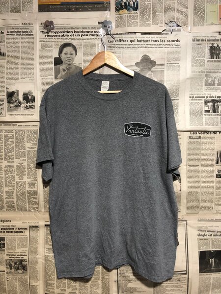 T-shirt gris "Vantastic"