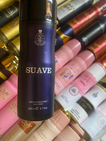 Perfumed deodorant spray Arabic