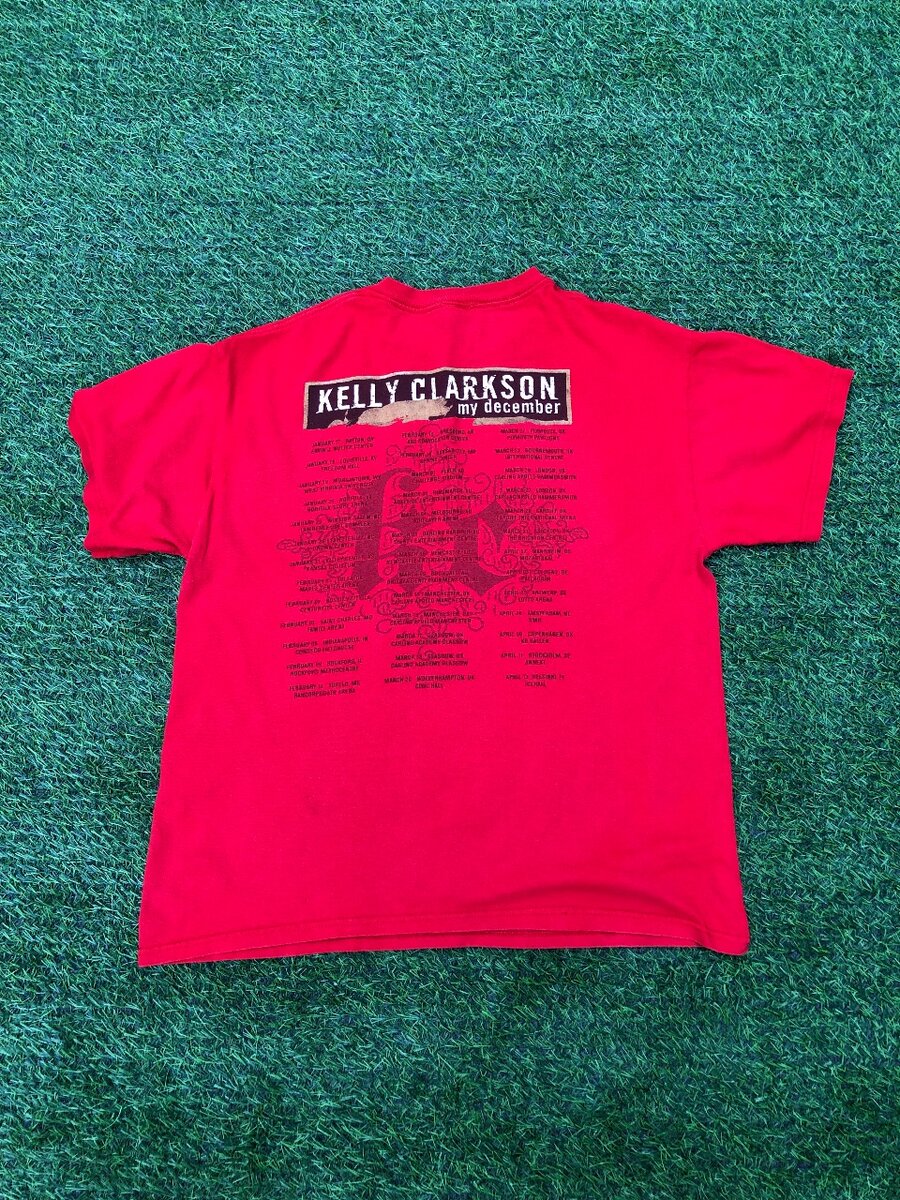 Kelly Clarkson My December Tour merch