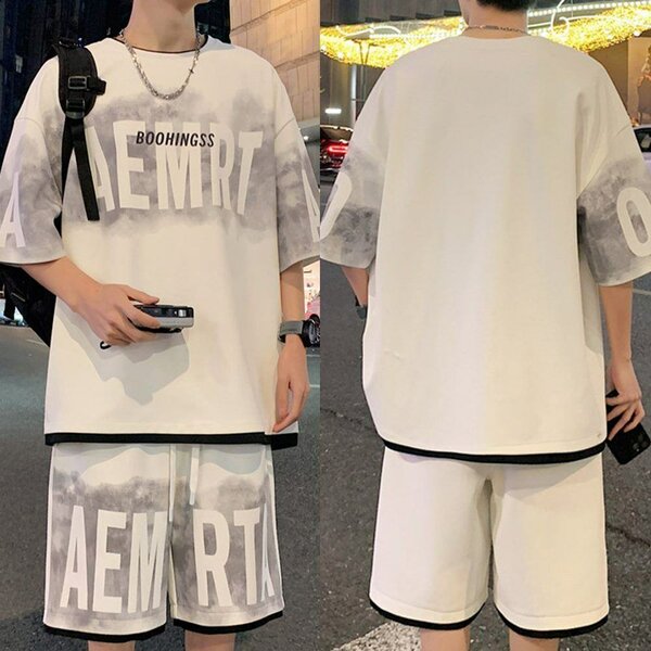 Ensemble T-shirt et short tendance