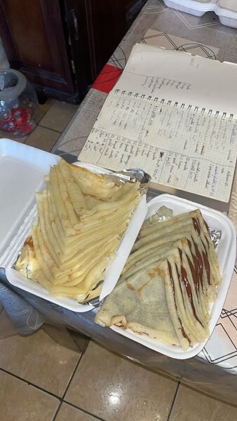 Crêpes sucrées gourmandes