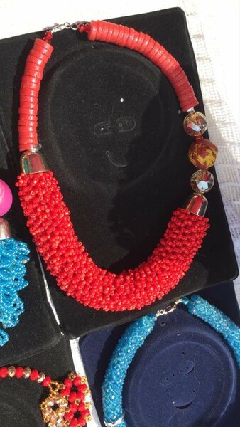 Beads necklace