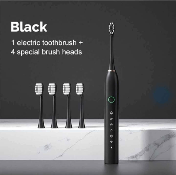 Brosse à dents électrique - Noir