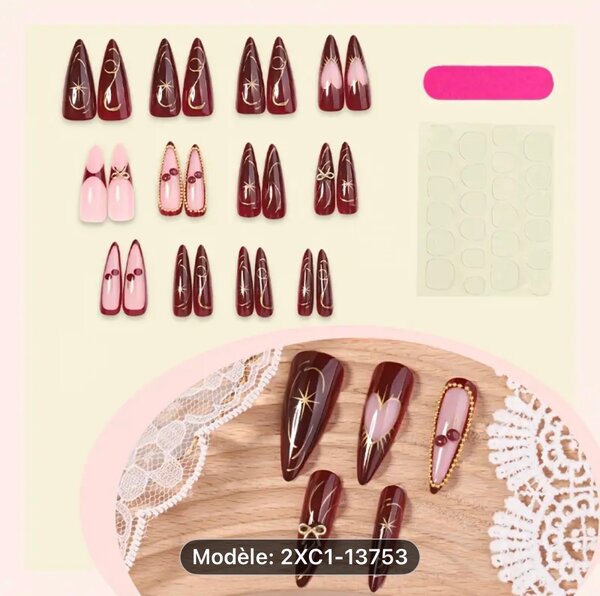 Ongles Faux Design Luxe