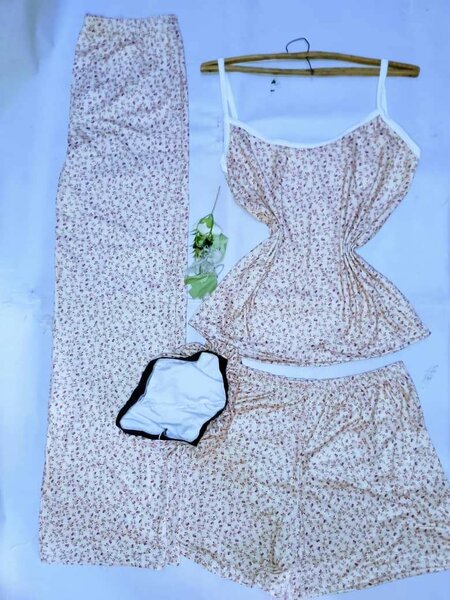 Pyjama femme imprimé floral