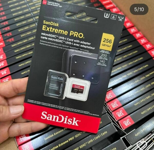 Carte MicroSDXC SanDisk 256 Go