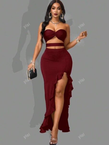 Robe Élégante Deux Pièces