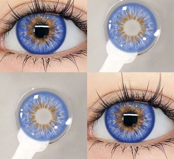 Lentilles de contact colorées
